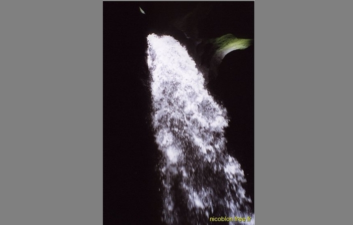 Gorges de la Falaise, la chute d'eau